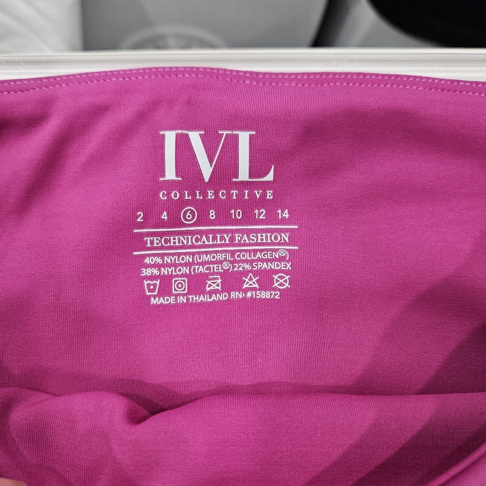IVL Collective Pink Sparkle Leggings - Picture 4 of 4